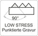 Bild von Aufbau Schlagstempel-Sets LOW STRESS Punktierte Gravur