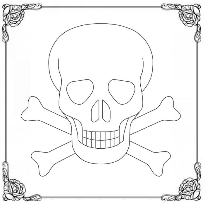 Pickardt Schlagstempel Skull 1 - Pirate's Skull Pickardt