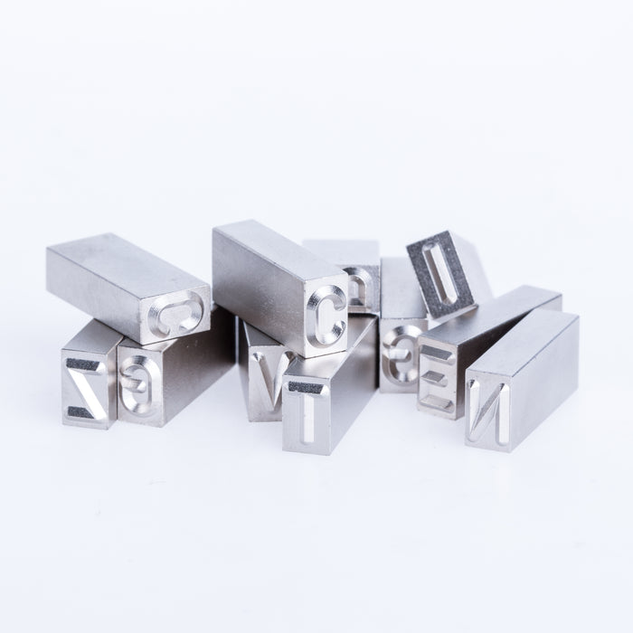 Pickardt - Stahltypen - Prägetypen - Typenstempel für Typenhalter Euro Norm