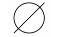 Durchmesser Logo Schwarz Weiß