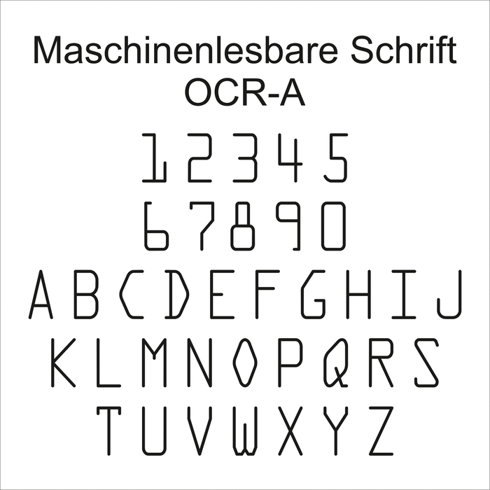 Letters and Numbers Heavy Forging Quality
