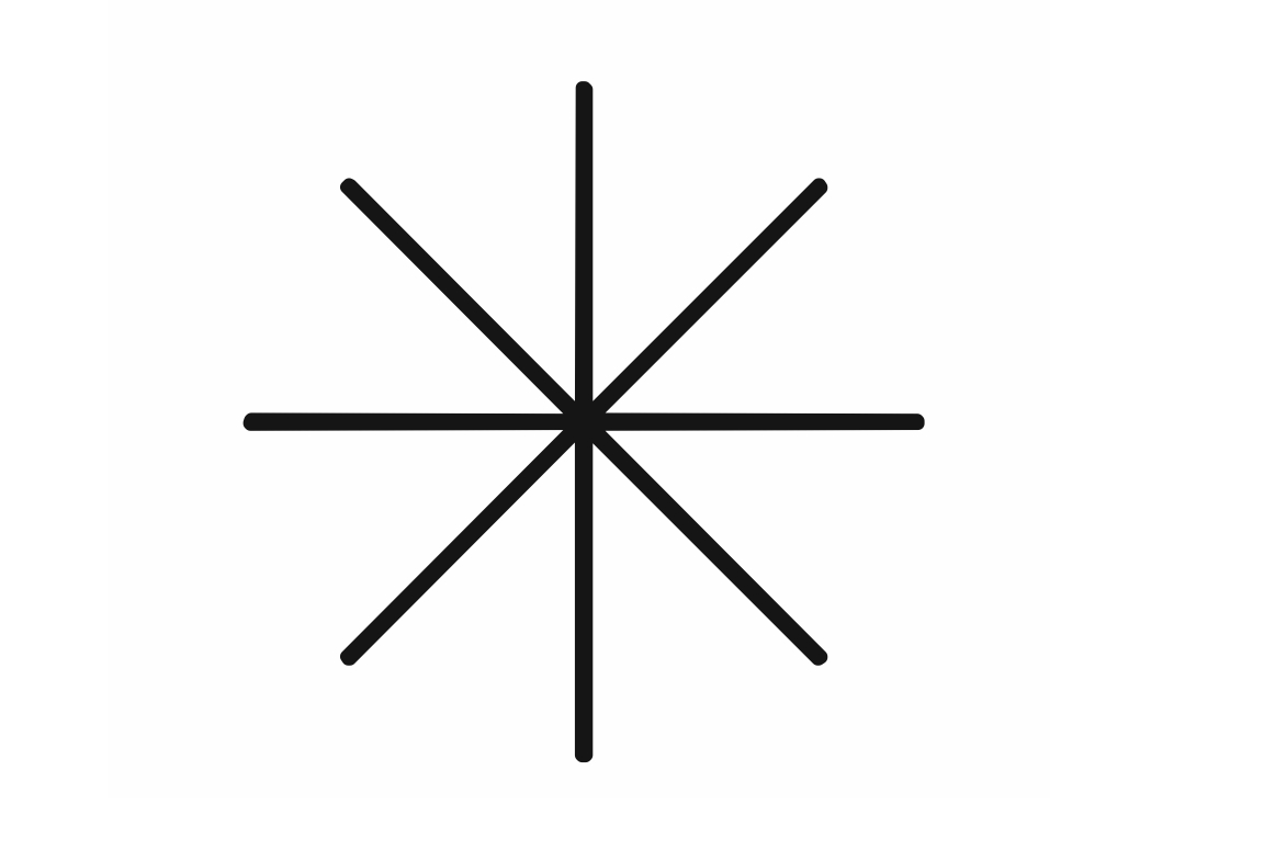 Steel types zodiac eight-pointed logo • Pickardt Marking Tools